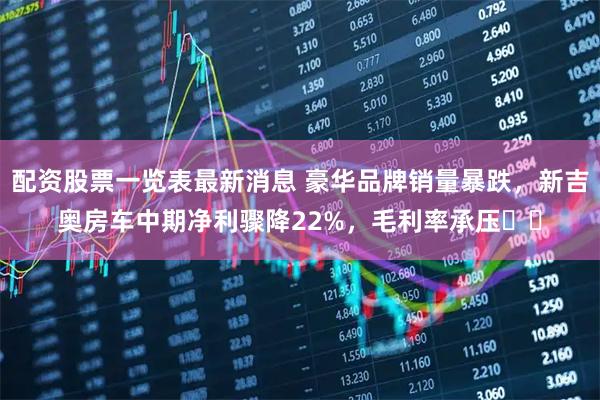 配资股票一览表最新消息 豪华品牌销量暴跌，新吉奥房车中期净利骤降22%，毛利率承压​​